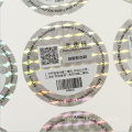 3D Custom Hologram Sticker with Qr Code & Serial Number & Scannable Barcode Numbers